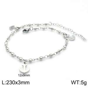 Stainless Steel Anklet - KJ1815-Z