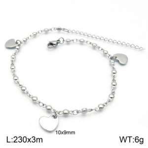 Stainless Steel Anklet - KJ1818-Z