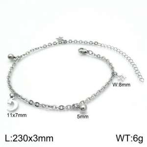 Stainless Steel Anklet - KJ1819-Z