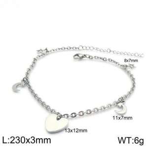 Stainless Steel Anklet - KJ1824-Z