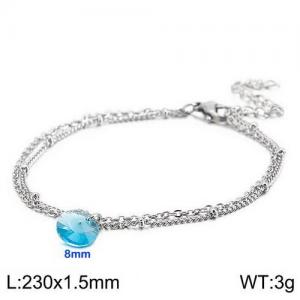 Stainless Steel Anklet - KJ2159-Z