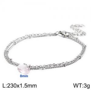 Stainless Steel Anklet - KJ2160-Z