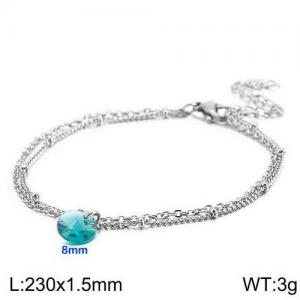 Stainless Steel Anklet - KJ2165-Z