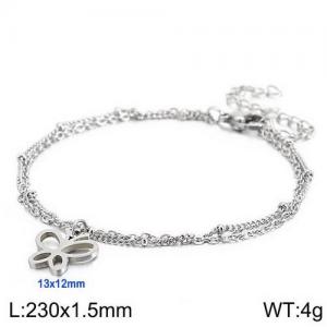 Stainless Steel Anklet - KJ2173-Z