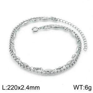 Stainless Steel Anklet - KJ2180-Z