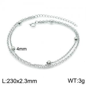 Stainless Steel Anklet - KJ2184-Z