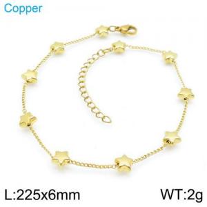 Copper Anklet - KJ2206-Z