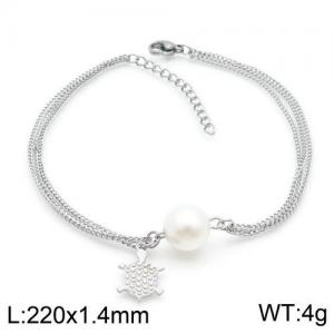 Stainless Steel Anklet - KJ2228-DL