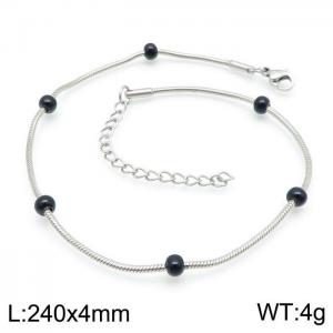 Stainless Steel Anklet - KJ2256-NT