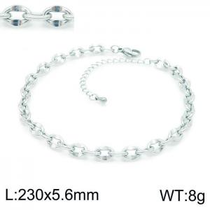 Stainless Steel Anklet - KJ2407-Z