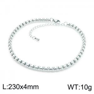 Stainless Steel Anklet - KJ2415-Z