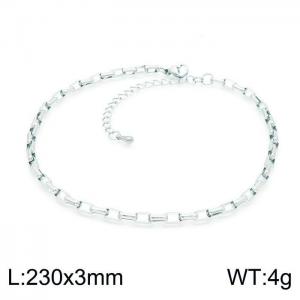 Stainless Steel Anklet - KJ2416-Z