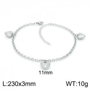 Stainless Steel Anklet - KJ2895-Z