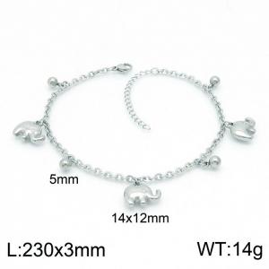 Stainless Steel Anklet - KJ2899-Z