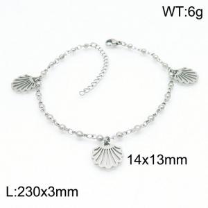 Stainless Steel Anklet - KJ3020-Z