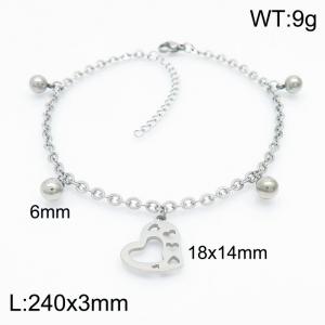 Stainless Steel Anklet - KJ3043-Z