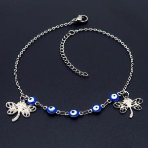 Stainless Steel Anklet - KJ3200-DL