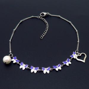 Stainless Steel Anklet - KJ3265-DL