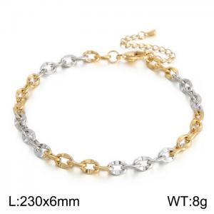 Stainless Steel Anklet - KJ3490-Z