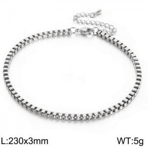 Stainless Steel Anklet - KJ3510-Z