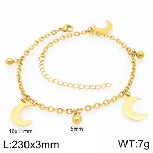 Stainless Steel Anklet - KJ4477-Z