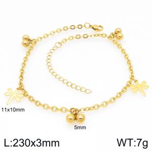 Stainless Steel Anklet - KJ4483-Z