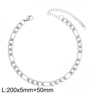 Stainless Steel Anklet - KJ4678-Z