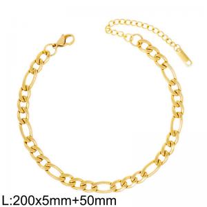 Gold-Plating Anklets - KJ4679-Z