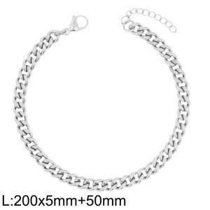 Stainless Steel Anklet - KJ4681-Z