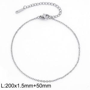 Stainless Steel Anklet - KJ4682-Z