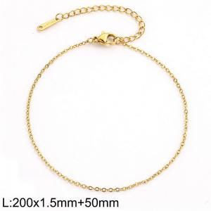 Gold-Plating Anklets - KJ4683-Z
