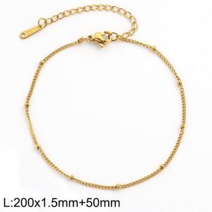 Gold-Plating Anklets - KJ4684-Z