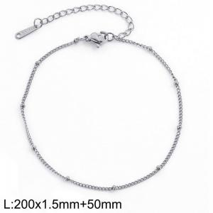 Stainless Steel Anklet - KJ4685-Z