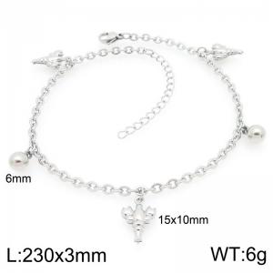 Stainless Steel Anklet - KJ4698-Z