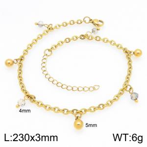 Gold-Plating Anklets - KJ4808-Z