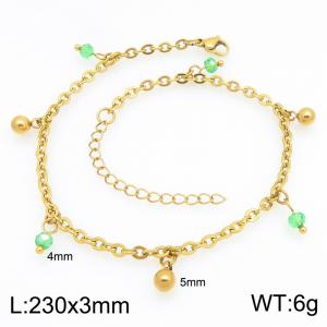 Gold-Plating Anklets - KJ4812-Z