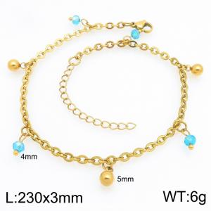 Gold-Plating Anklets - KJ4816-Z