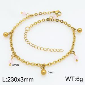 Gold-Plating Anklets - KJ4822-Z
