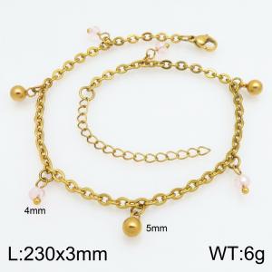 Gold-Plating Anklets - KJ4826-Z