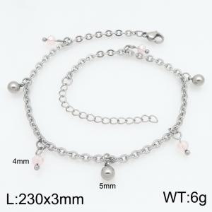 Stainless Steel Anklet - KJ4827-Z
