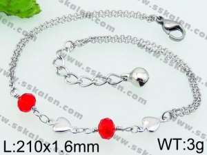 Stainless Steel Anklet - KJ888-YJ