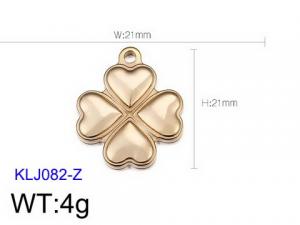 Stainless Steel Charms - KLJ082-Z