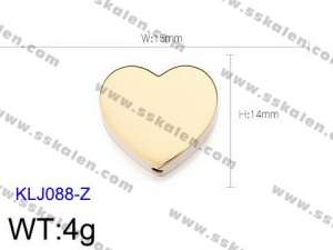Stainless Steel Charms - KLJ088-Z