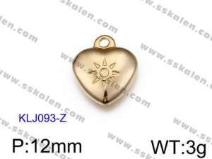 Stainless Steel Charms - KLJ093-Z
