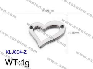 Stainless Steel Charms - KLJ094-Z