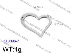 Stainless Steel Charms - KLJ096-Z