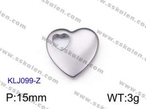 Stainless Steel Charms - KLJ099-Z