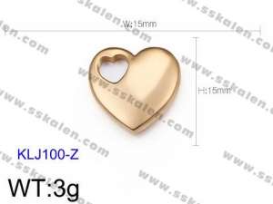 Stainless Steel Charms - KLJ100-Z