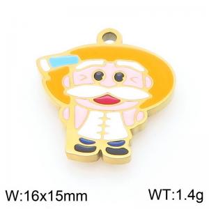 Stainless Steel Charms - KLJ10393-ZLA