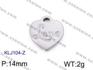Stainless Steel Charms - KLJ104-Z